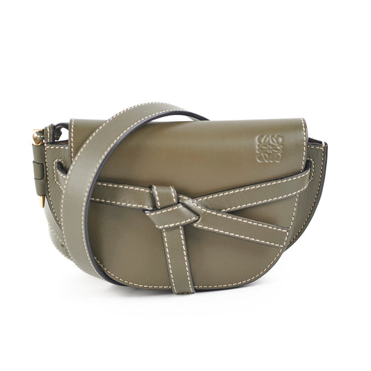 Loewe Mini Gate Green Belt Bag - photo 2