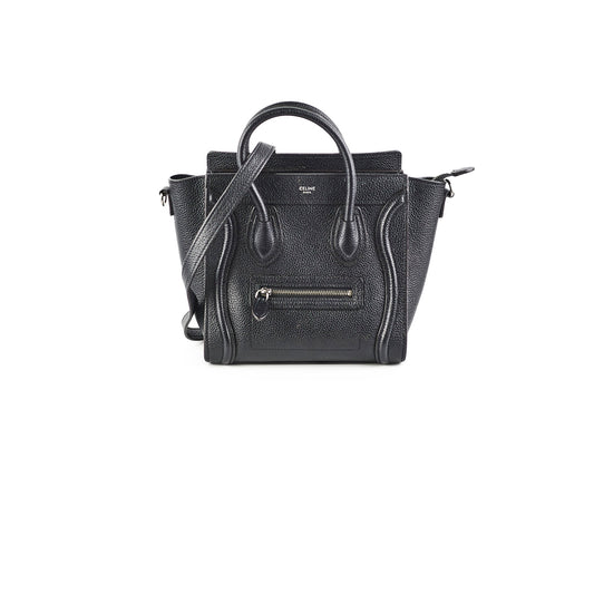 Celine Nano Luggage Black - photo 1