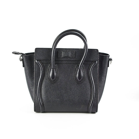 Celine Nano Luggage Black - photo 2