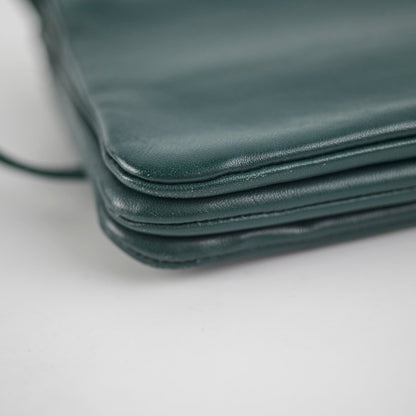Celine Trio Bag Lambskin Green - photo 7