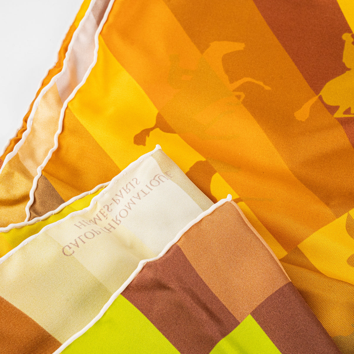 Hermes Square 90cm Yellow/Orange Scarf - photo 6
