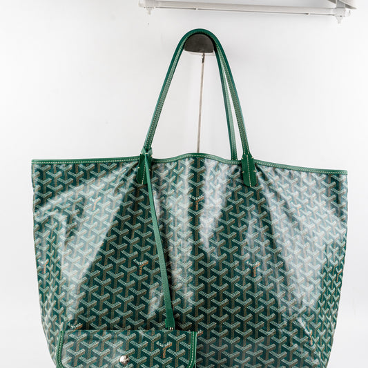 Goyard St Louis GM Green Tote - photo 2