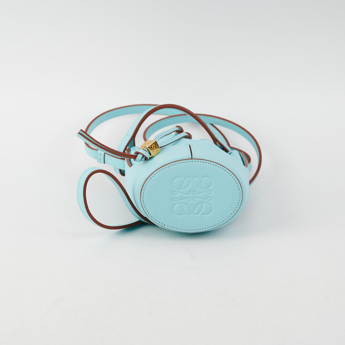 Loewe Nano Balloon Bag Blue - photo 4