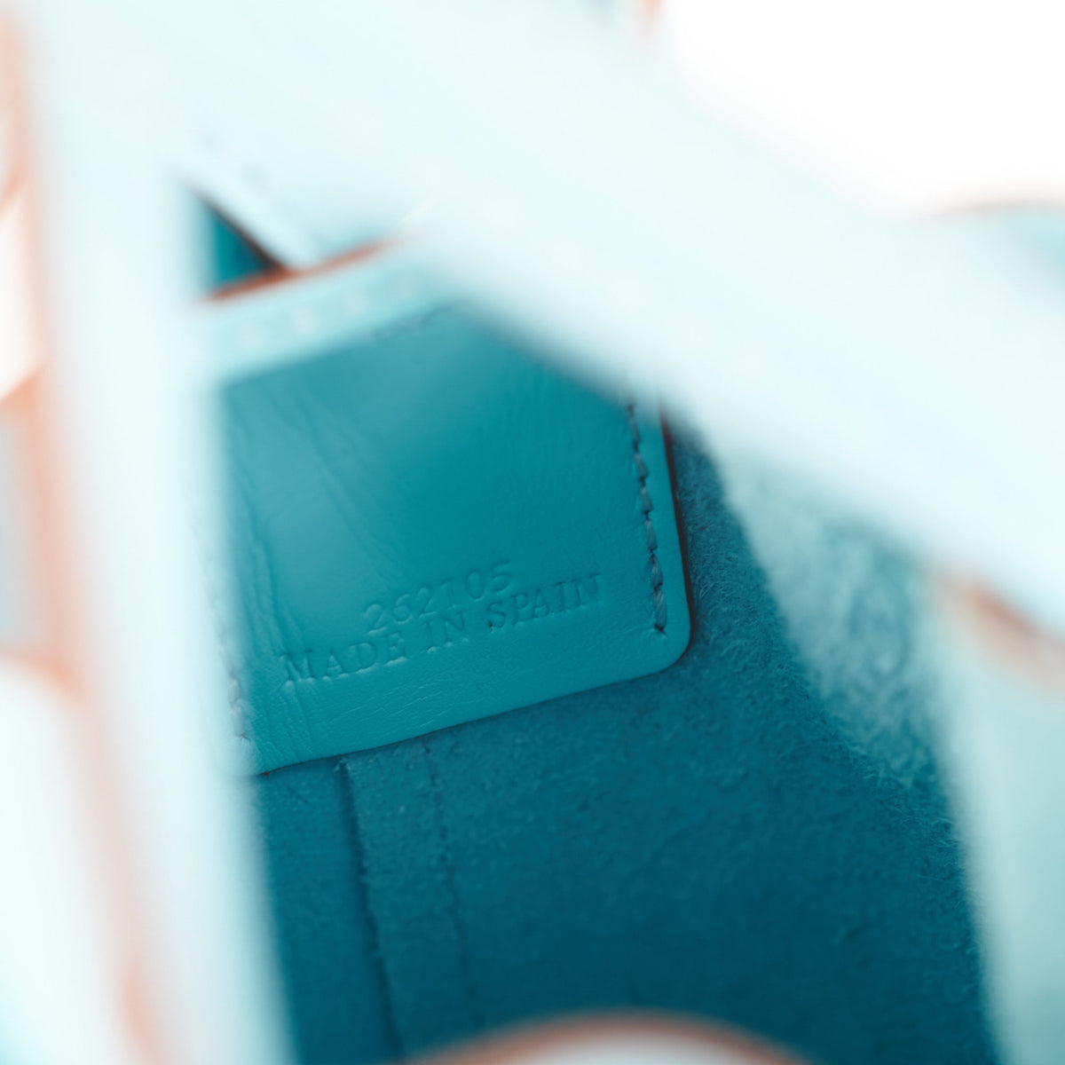 Loewe Nano Balloon Bag Blue - photo 7