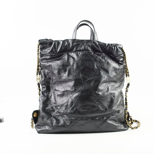 Chanel 22 Backpack Black - photo 2
