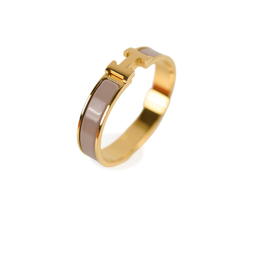 Hermes Clic H Bracelet Yellow Gold PM - photo 1