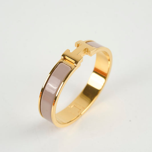 Hermes Clic H Bracelet Yellow Gold PM - photo 2