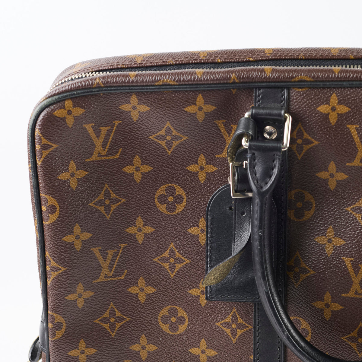 Louis Vuitton Porte Documents Voyage Monogram Macassar - photo 6