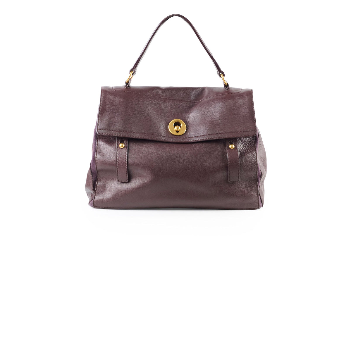 Yves Saint Laurent Muse Two Bag Large Burgundy - photo 1