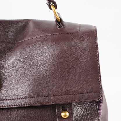Yves Saint Laurent Muse Two Bag Large Burgundy - photo 2
