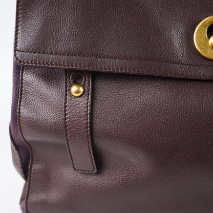 Yves Saint Laurent Muse Two Bag Large Burgundy - photo 4