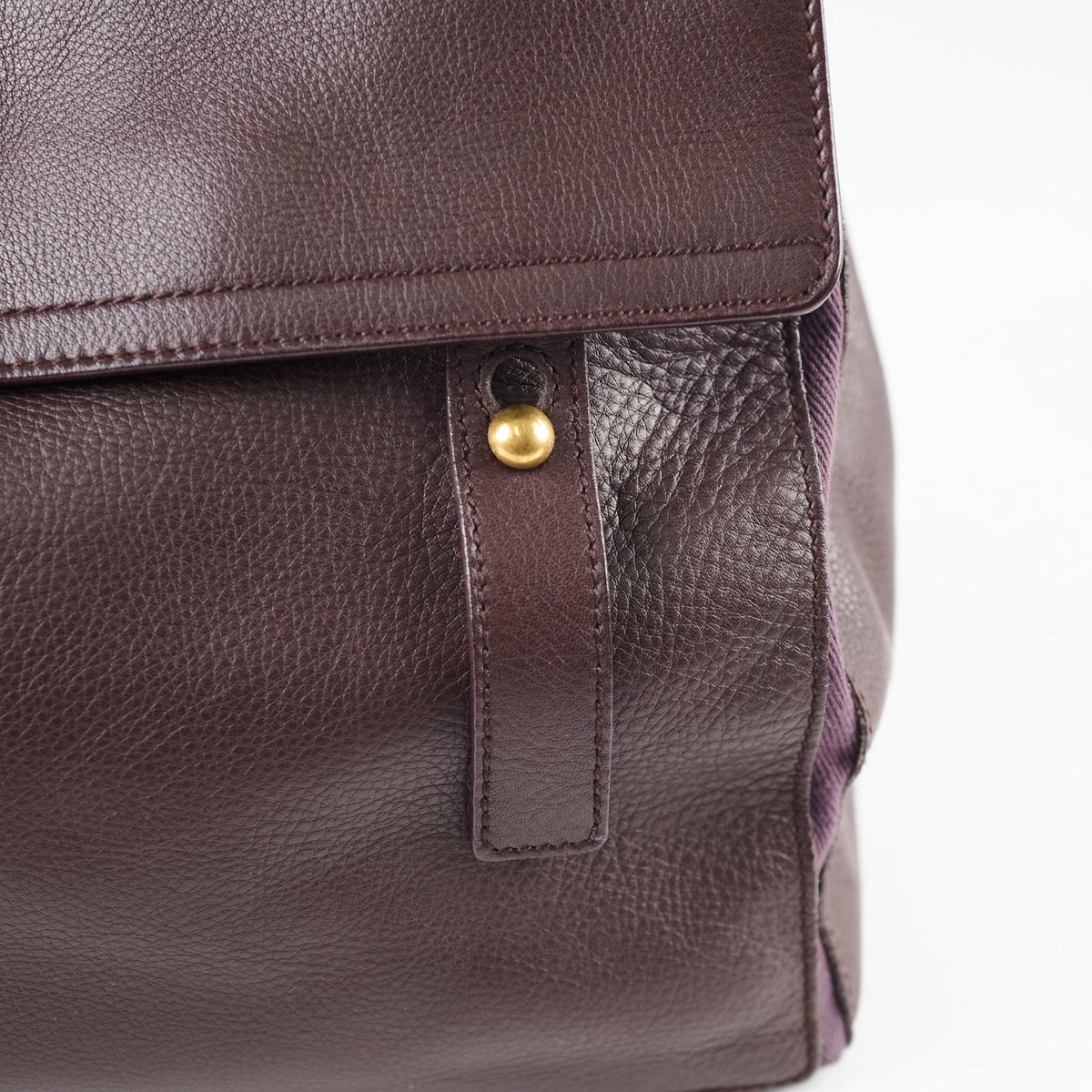 Yves Saint Laurent Muse Two Bag Large Burgundy - photo 5