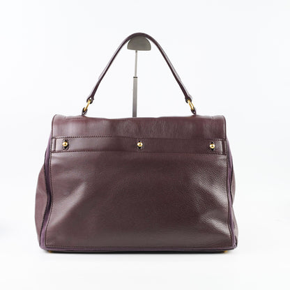 Yves Saint Laurent Muse Two Bag Large Burgundy - photo 6