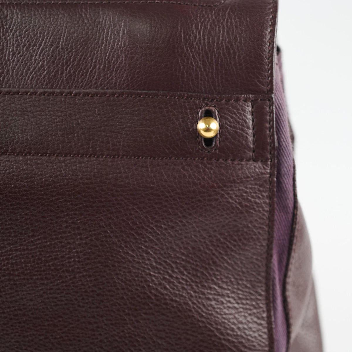 Yves Saint Laurent Muse Two Bag Large Burgundy - photo 7