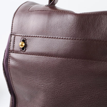 Yves Saint Laurent Muse Two Bag Large Burgundy - photo 8