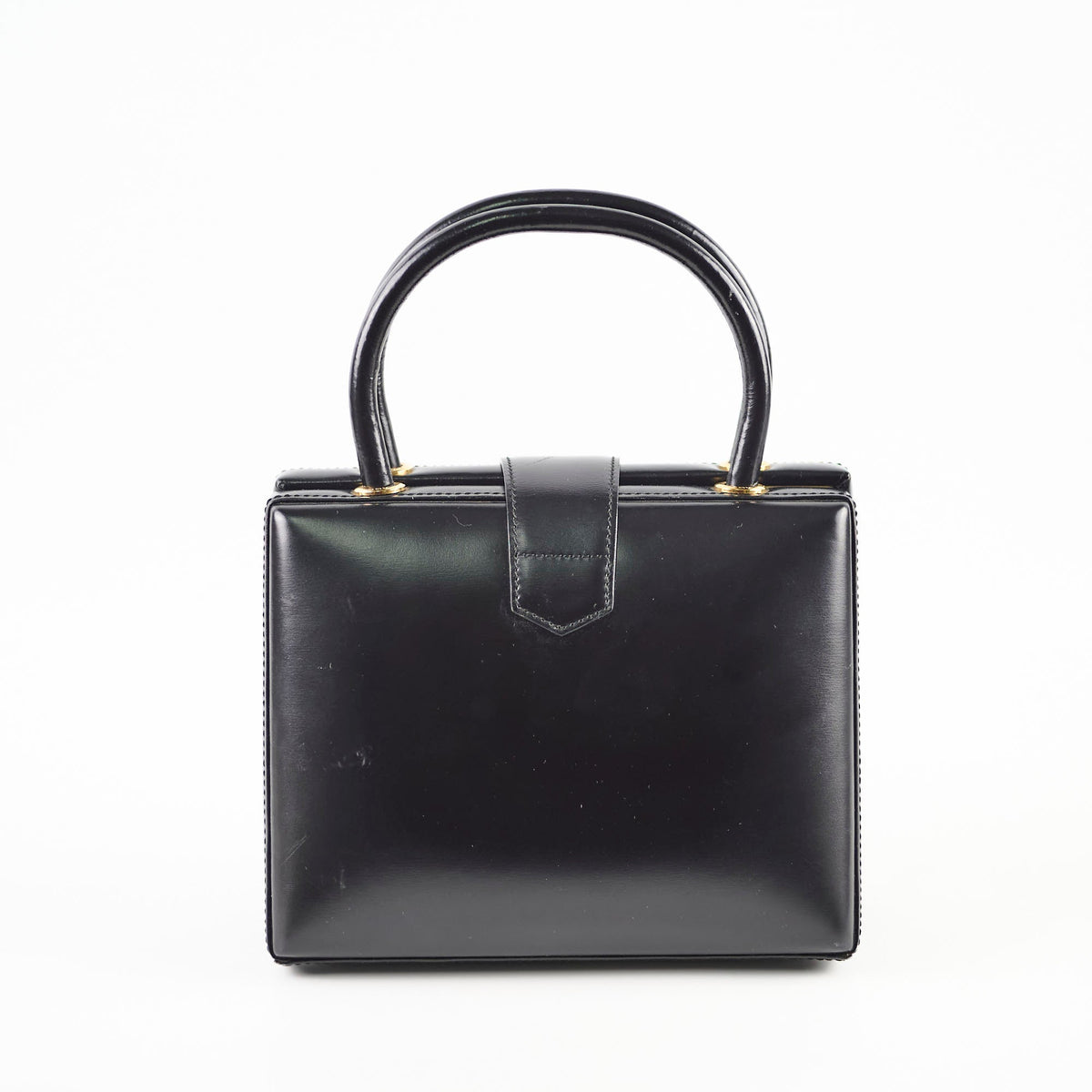 Loewe Anagram Logo Box Mini Bag Black - photo 2