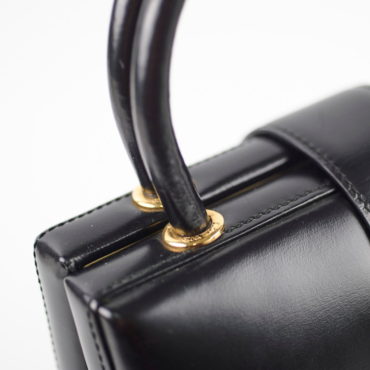 Loewe Anagram Logo Box Mini Bag Black - photo 5