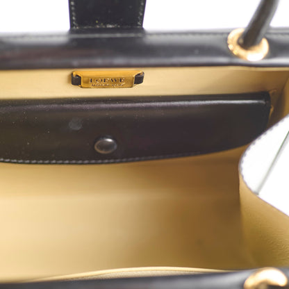 Loewe Anagram Logo Box Mini Bag Black - photo 10