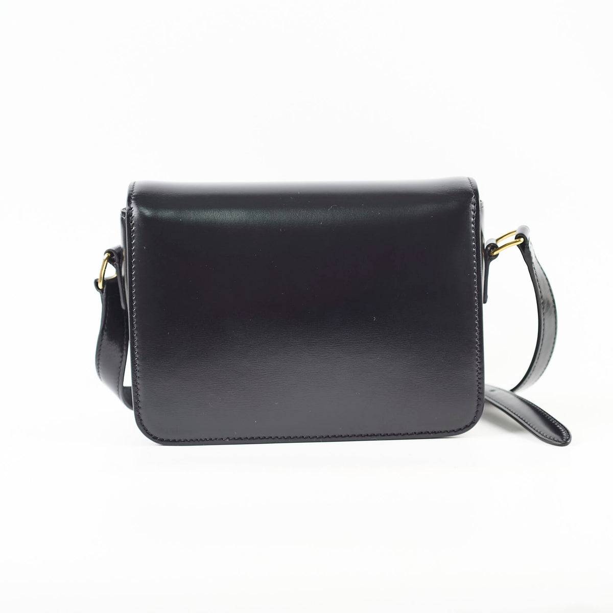 Celine Teen Triomphe Smooth Black - photo 2