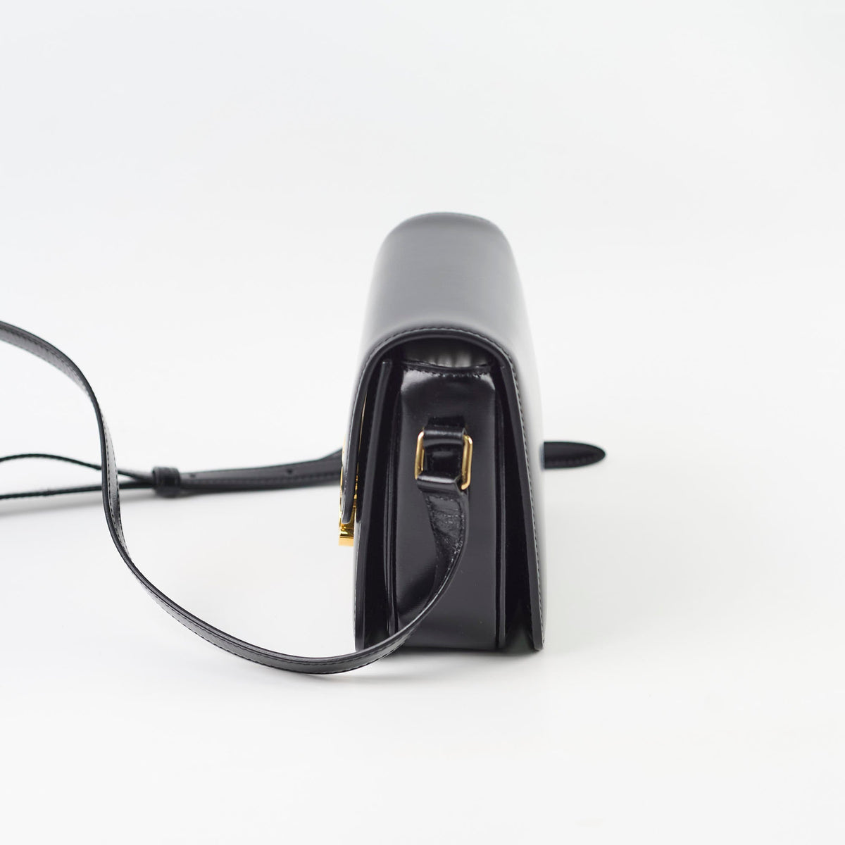 Celine Teen Triomphe Smooth Black - photo 3
