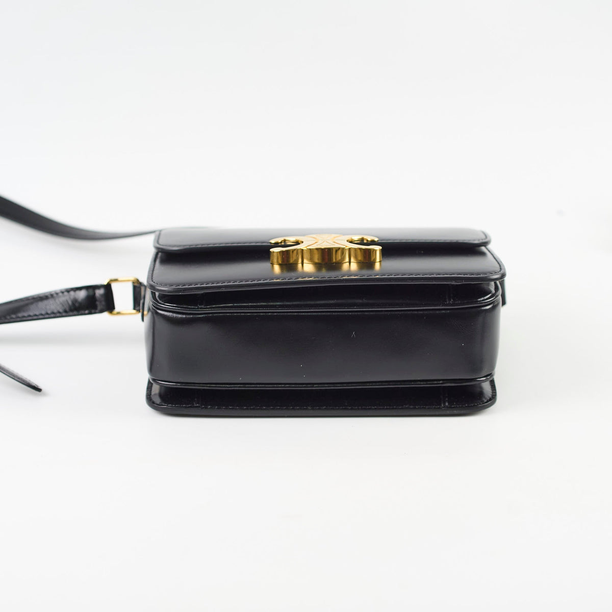 Celine Teen Triomphe Smooth Black - photo 4