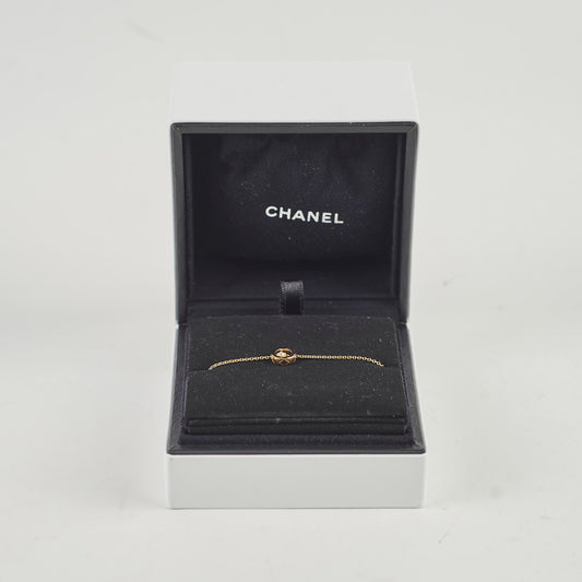Chanel Coco 18k Yellow Gold Diamond Bracelet - photo 2