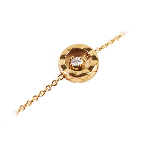 Chanel Coco 18k Yellow Gold Diamond Bracelet - photo 1