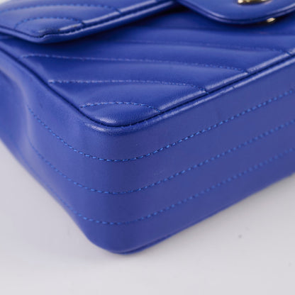 Chanel Mini Rectangular Chevron Blue- Series 24 - photo 11