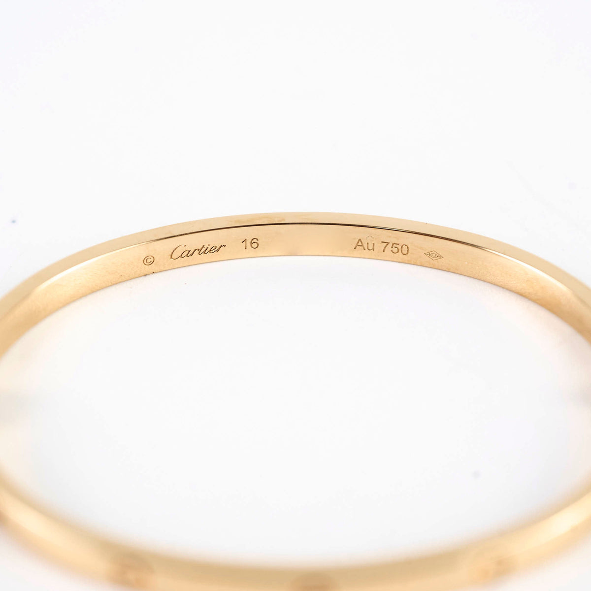 Cartier Small Model Love Bracelet Size 16 - photo 5