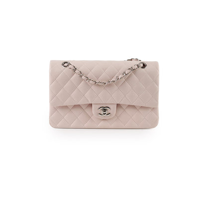 Chanel Medium Classic Flap Light Pink Lambskin - photo 1