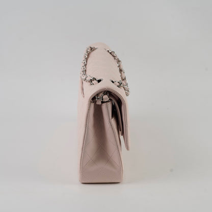 Chanel Medium Classic Flap Light Pink Lambskin - photo 3