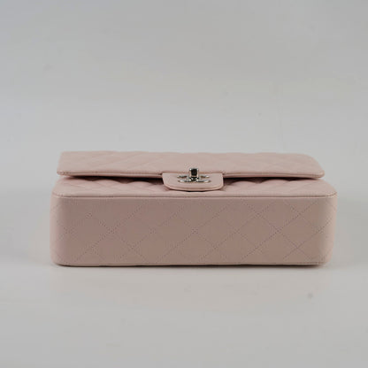 Chanel Medium Classic Flap Light Pink Lambskin - photo 4