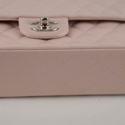 Chanel Medium Classic Flap Light Pink Lambskin - photo 13