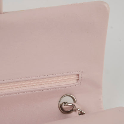 Chanel Medium Classic Flap Light Pink Lambskin - photo 6