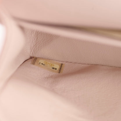 Chanel Medium Classic Flap Light Pink Lambskin - photo 11