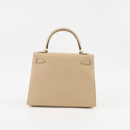 Hermes Kelly 25 Trench Epsom - A Stamp - photo 2