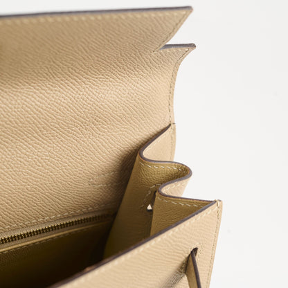 Hermes Kelly 25 Trench Epsom - A Stamp - photo 6