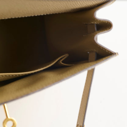 Hermes Kelly 25 Trench Epsom - A Stamp - photo 7