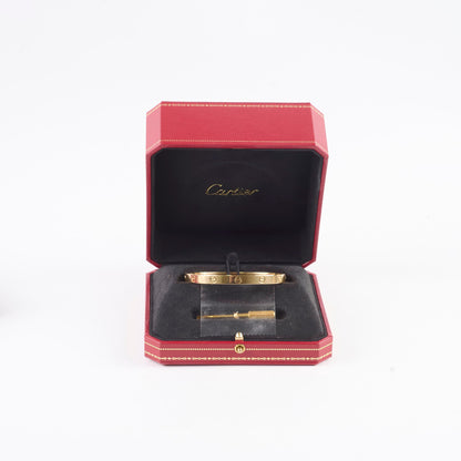 Cartier Love Bracelet Classic Model Yellow Gold Size 19 - photo 2