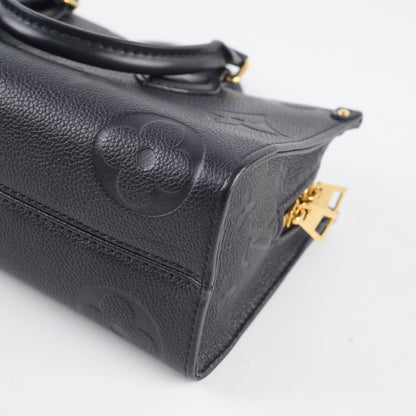 Louis Vuitton On The Go East West Empreinte Black - photo 9