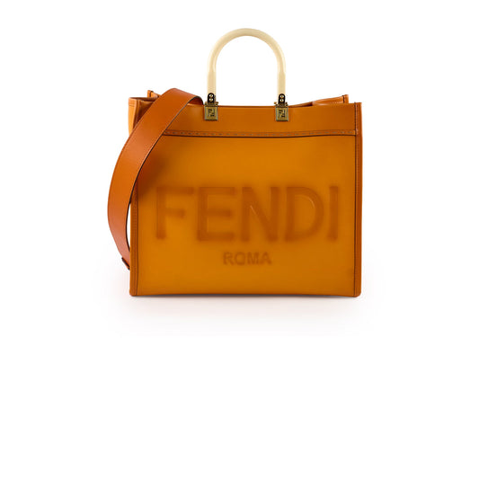 Fendi Sunshine Medium Tote Orange - photo 1