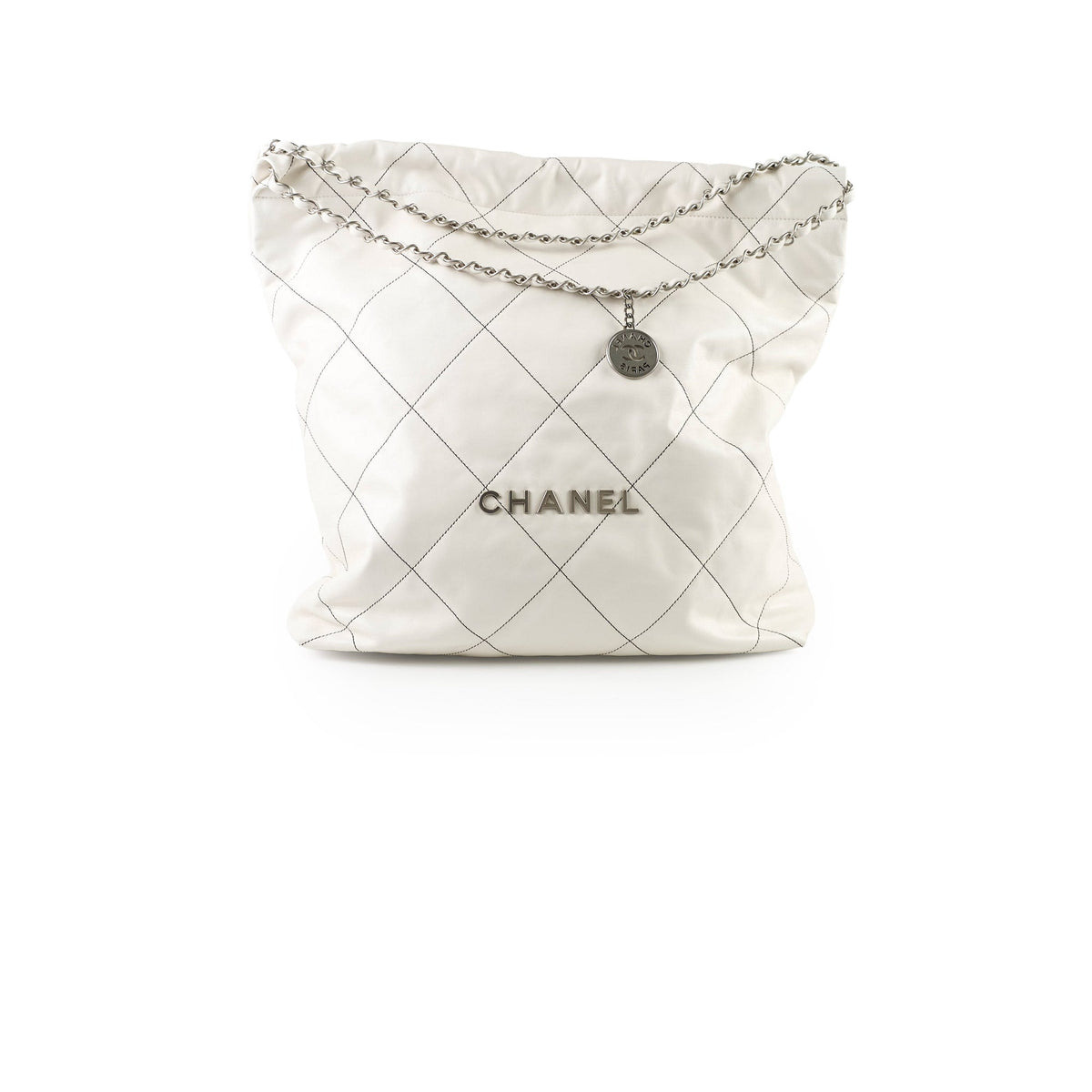Chanel 22 Large White - photo 1