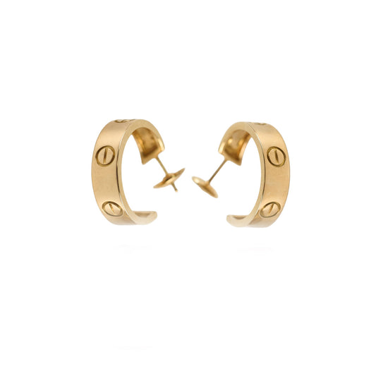 Cartier Love Classic Earrings Yellow Gold - photo 1