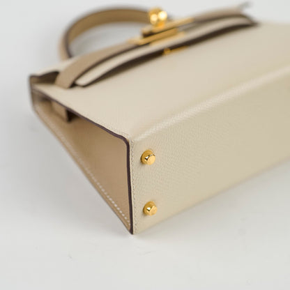 Hermes Mini Kelly Special Order Epsom - U Stamp - photo 9