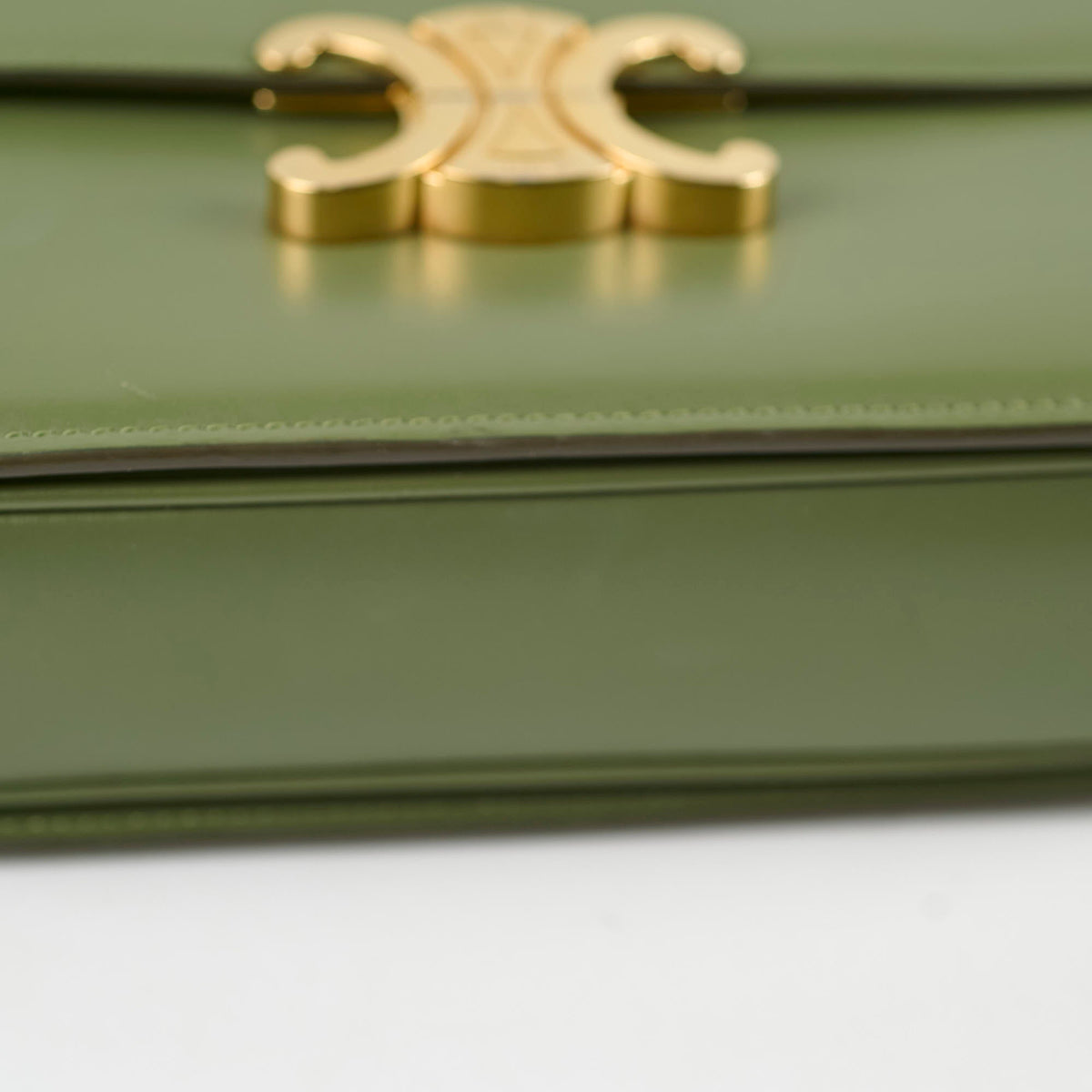 Celine Triomphne Classique Green - photo 9