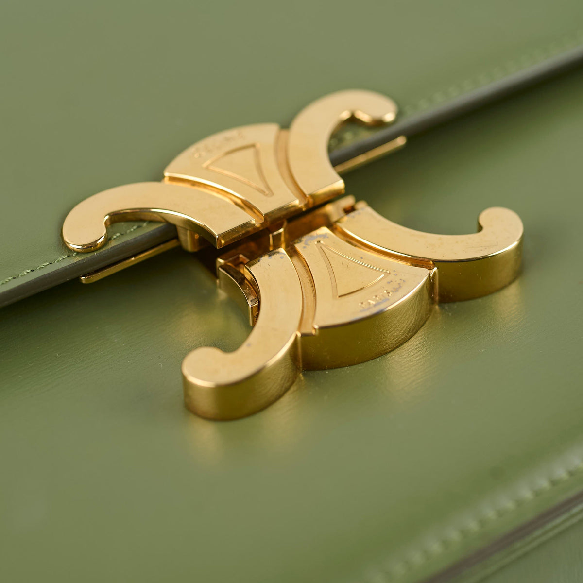 Celine Triomphne Classique Green - photo 12