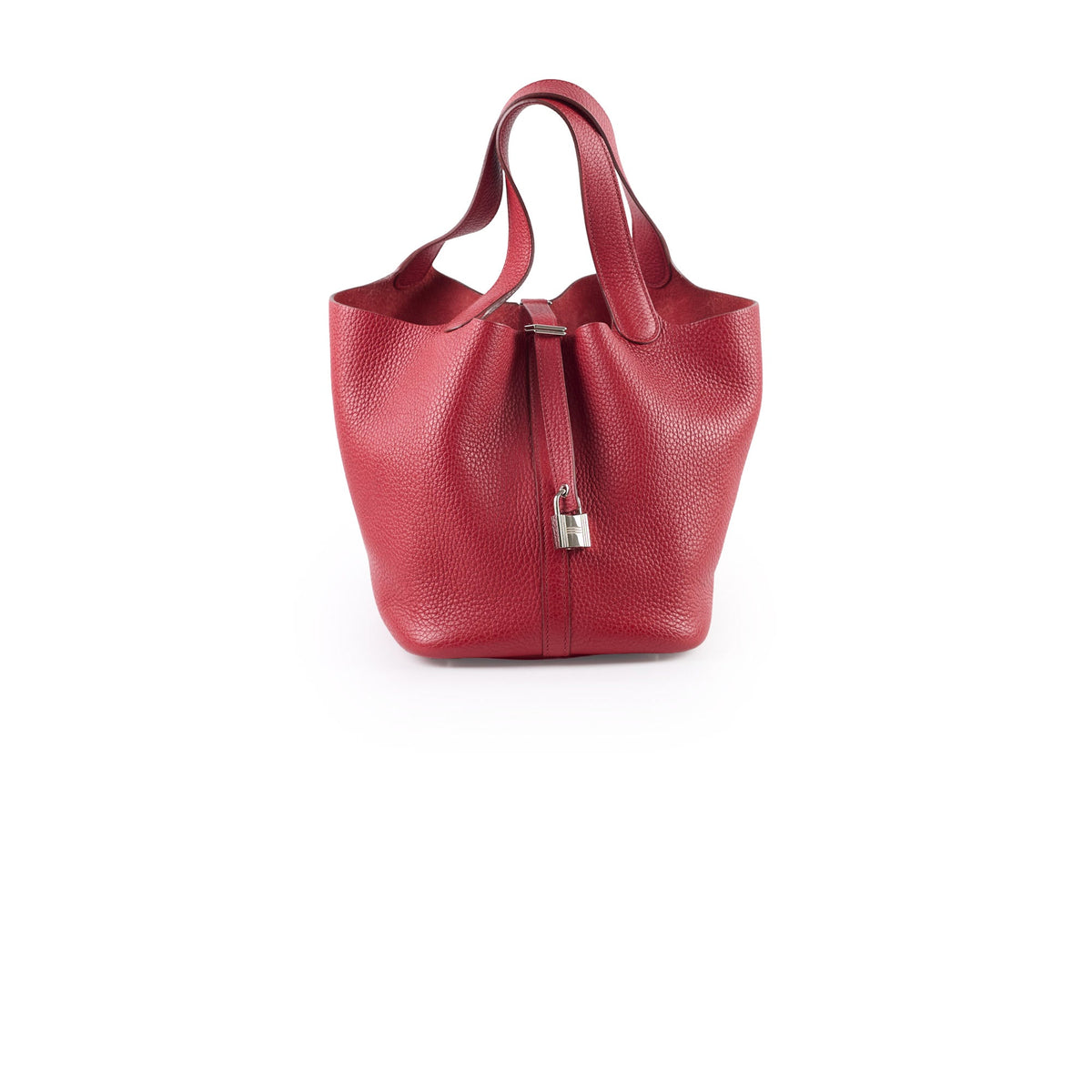 Hermes Picotin 22 Rouge Garance Q Square - photo 1