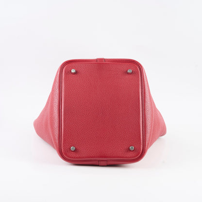Hermes Picotin 22 Rouge Garance Q Square - photo 4