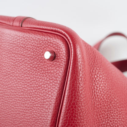 Hermes Picotin 22 Rouge Garance Q Square - photo 9