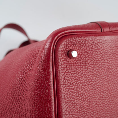 Hermes Picotin 22 Rouge Garance Q Square - photo 8